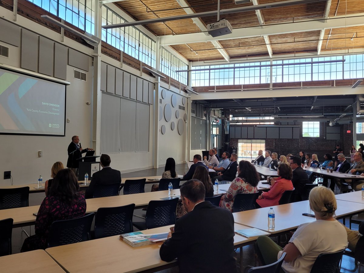 clt_alliance's tweet photo. This morning, the CLT Alliance Domestic and International Advisory Councils are in Rock Hill to  learn about the booming businnes community in South Carolina. 

@YorkCountySC #econdev https://t.co/k5ope7AVet