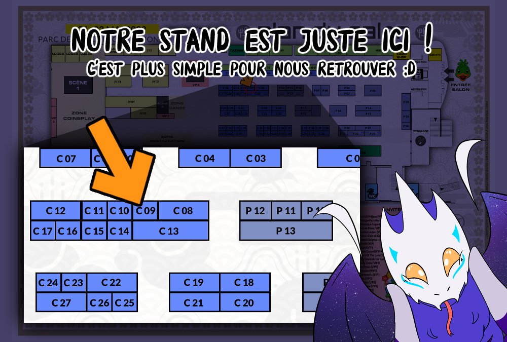 _Arueme_'s tweet photo. Bonjour tout le monde !!!
Nous allons bien être présentes sur le stand C.09 pour la Kamocon de Dijon du 21 au 22 mai 2022 >w< (fin de semaine déjà~).

Deux des membres des @centipidi seront là en tant que visiteurs <3

 N'hésitez pas à nous faire un petit coucou ;D https://t.co/Vkl9ntmDqx