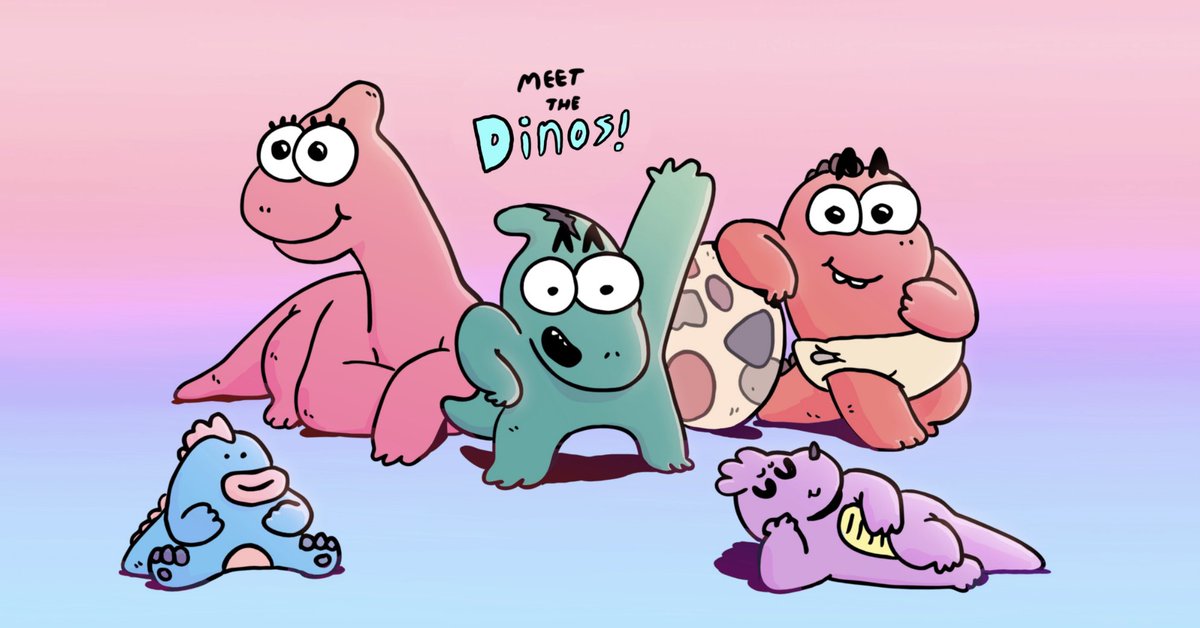 🚨Dino Babies Animation Update🚨
✅ Script for episode 1 of the animation series
✅ Plot lines for the first season
🔜 Dino Babies in Space animatic
🔜 Network pitch teasers  👀