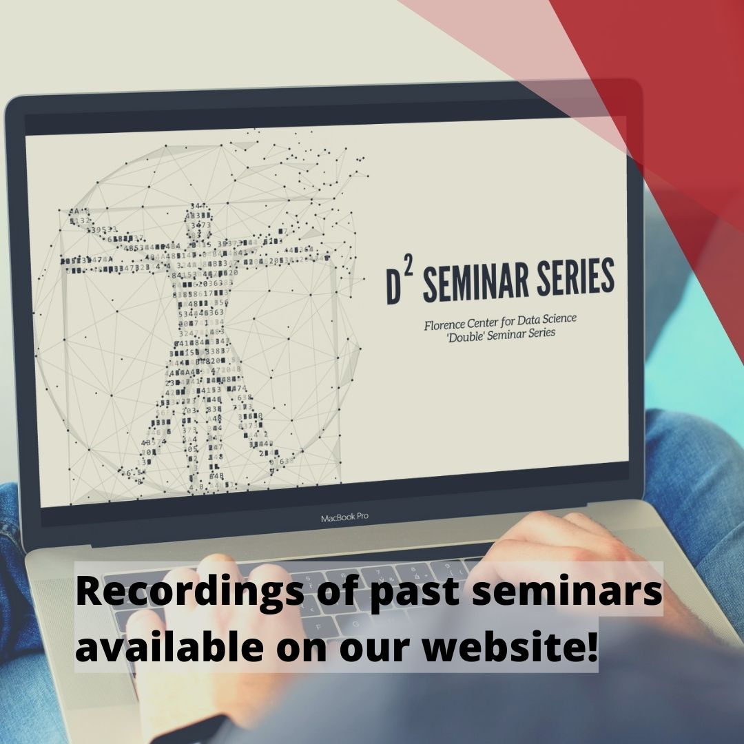 DataScienceFLR's tweet image. As you may remember, last Friday we hosted the last seminar of the #D2Seminar Series of the year.
New seminars will be back in September. However, if you missed one, you can easily catch up watching it online!
To access them, just fill the form below. ⤵
 bit.ly/3vXg7EX