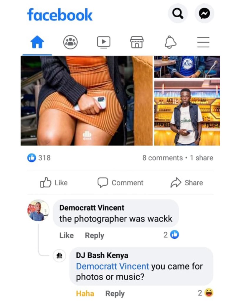 DJBashKenya's tweet photo. Now that we’ve added a photographer to #BashmentCrew, some of you have found something new to criticize! Twende Sana! Siwaeki. https://t.co/DlnHDCeC4p