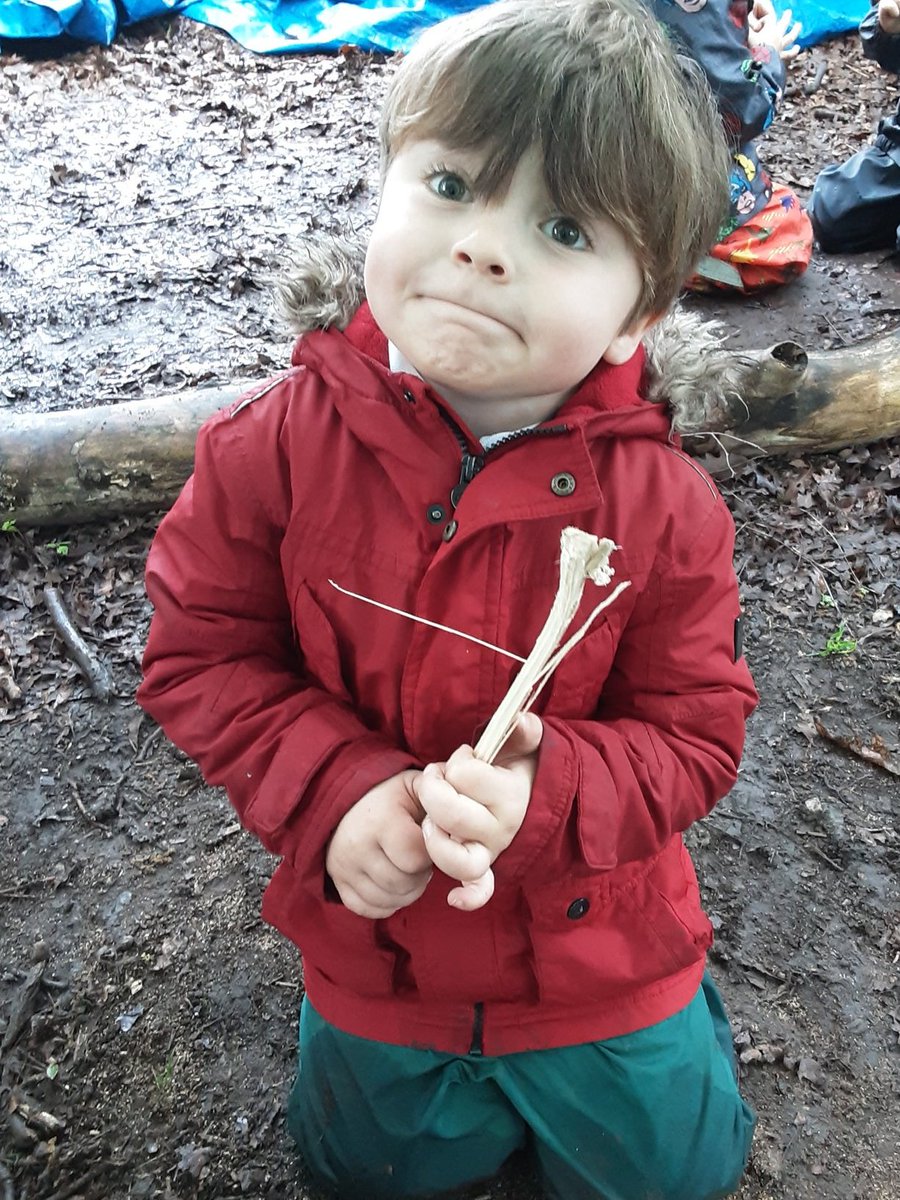 AshbridgeOutdo1's tweet photo. Tools today!
Splitting wood with a Bill Hook and Mallet, getting ready for fire week next week.
#forestschool #billhook #mallet #EYFS https://t.co/HXd9EJncbc