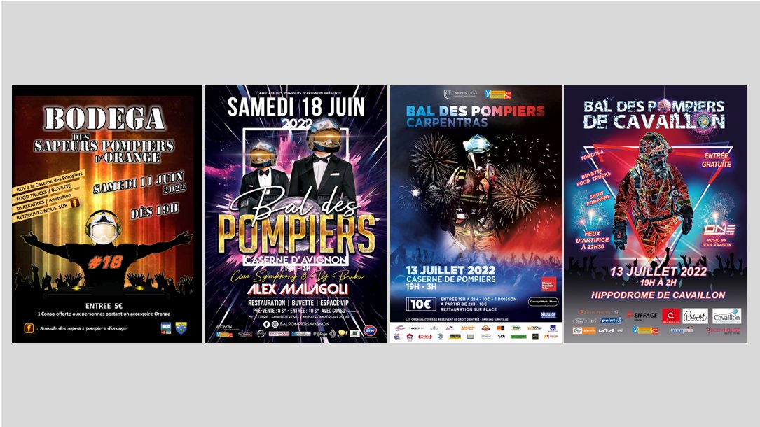 sdis84's tweet photo. Les #pompiers84 vous donnent RDV les 11, 18 juin et 13 juillet prochains ! https://t.co/HoAepEj6ni