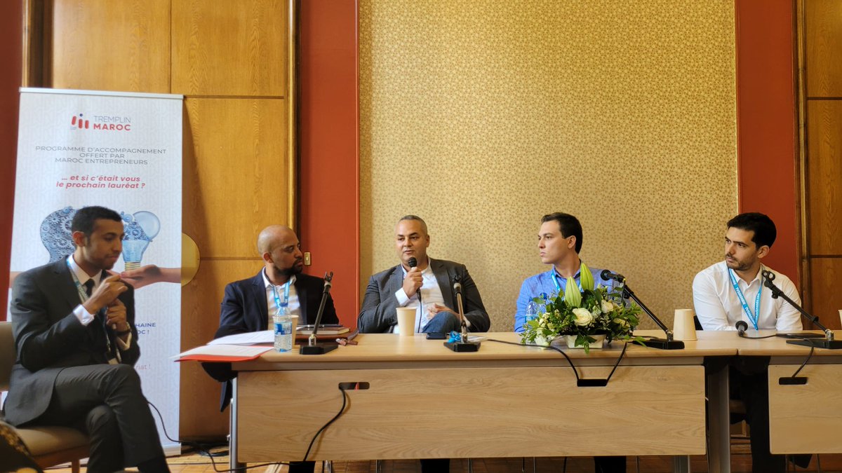 MaelMby's tweet photo. Samedi dernier lors du Forum Maroc Entrepreneurs, j’ai eu le plaisir d’intervenir à la master class sur comment réussir sa levée de fonds, l’occasion d’en savoir plus sur les outils d’accompagnement à la création d’entreprise 🏢
@Maroc_Entrepren https://t.co/ruDuorxloP