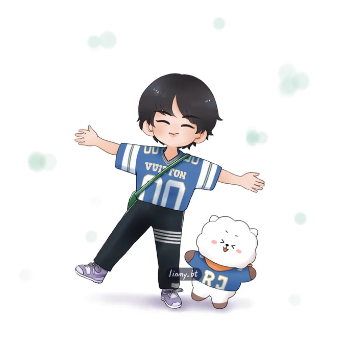 🐹☁️💙
#JIN #RJ #btsfanart #bts 