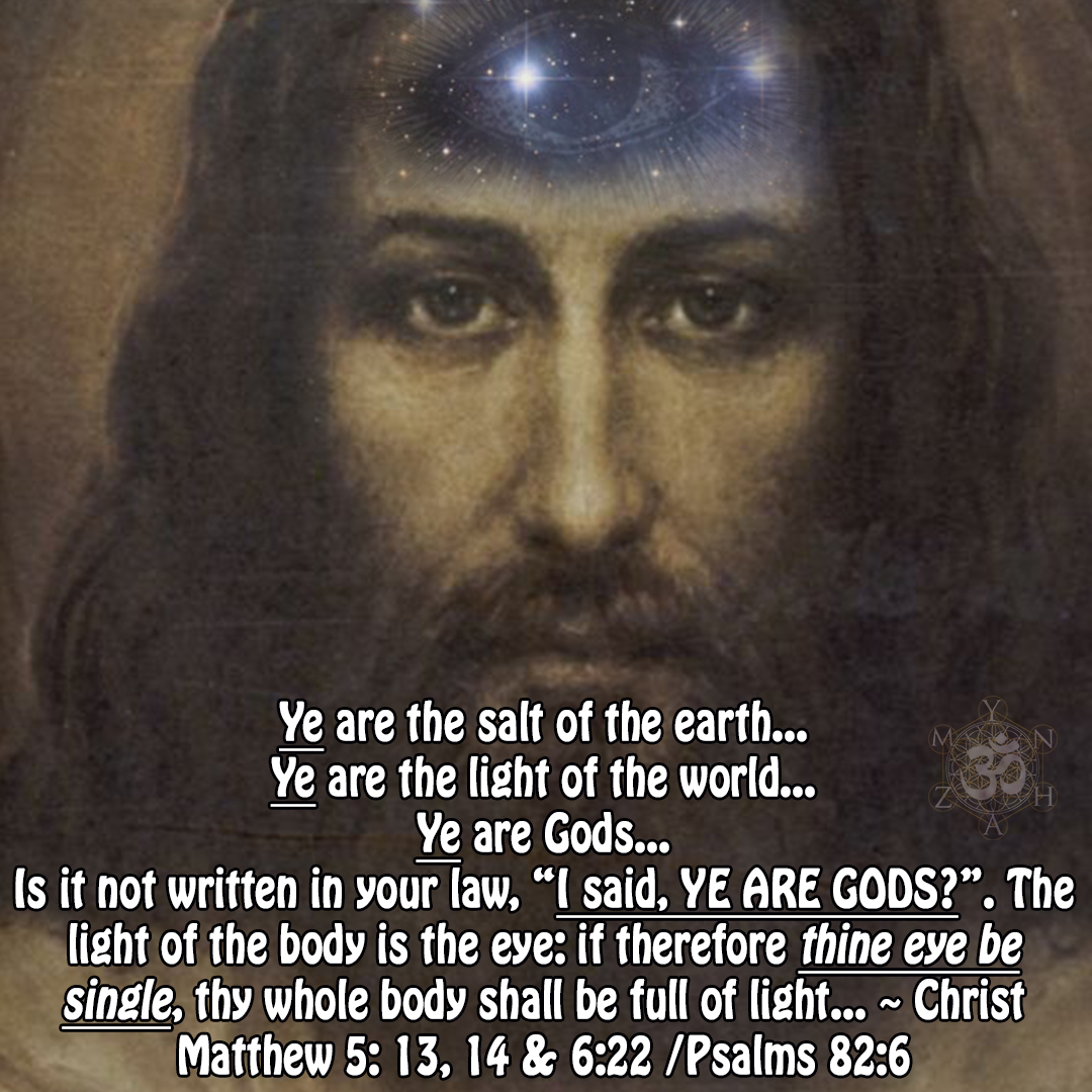 JohnMar77301444's tweet photo. IF THINE EYE BE SINGLE...............
#ChristConsciousness #AscendedMasters #Bible #CosmicChrist #ThirdEye #PinealGland #SpiritualEye #SelfRealizationFellowship #ParamahansaYogananda #Jesus #Om https://t.co/DeV8pXGlSs