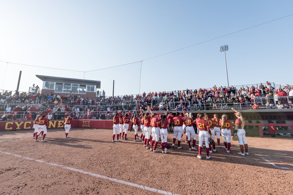 Thank you for all the love and support this season, Cyclone Nation! ♥💛

You made a difference! 🙌

🌪🥎🌪