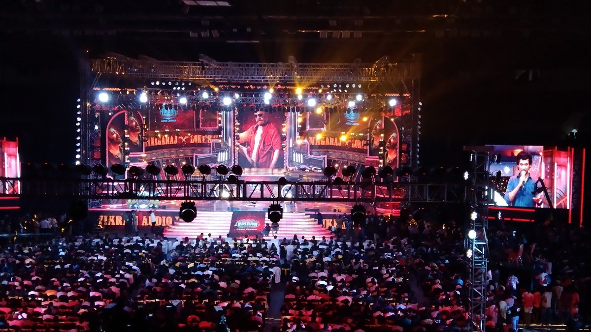 MuraliSP14's tweet photo. Vikram audio launch...🔥🥳 https://t.co/zi44xH0AX0