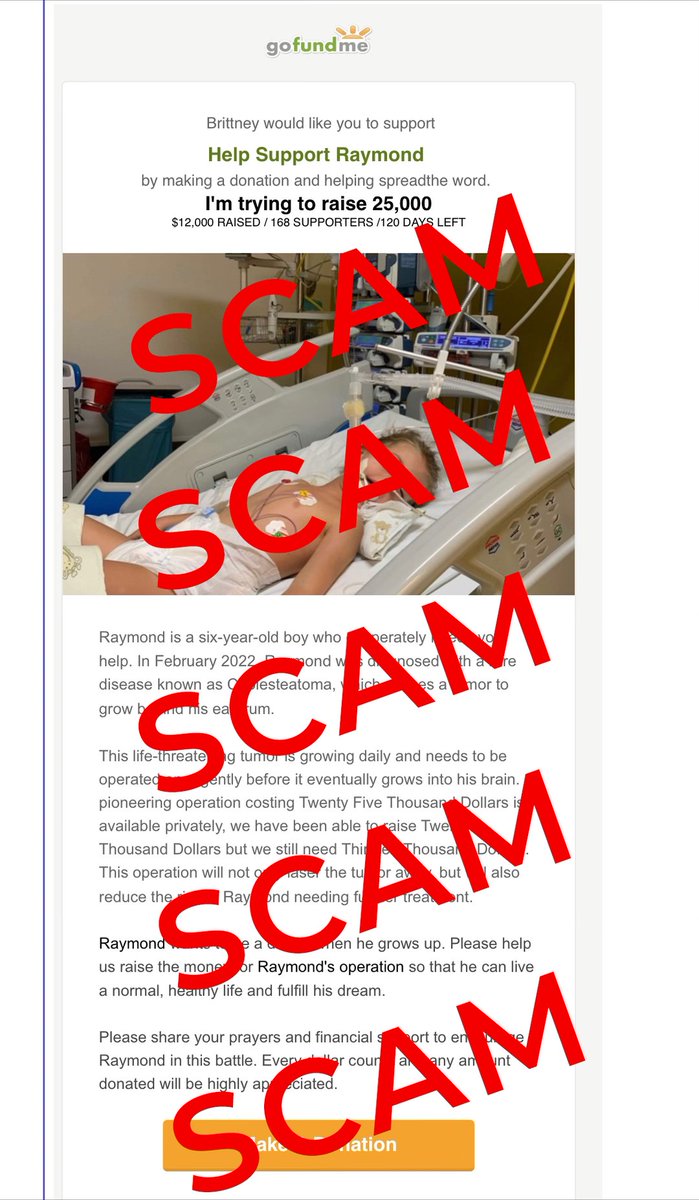 🚨 SCAM ALERT!!!🚨 
DO NOT FALL VICTIM TO THIS SCAM!
Someone is using the Tennessee REALTORS® name and likeness to scam our members.
This GoFundMe is NOT from us.
