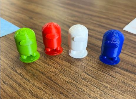 official_BESISD's tweet photo. Fourth grade learned how to design 3D objects in Tinkercad this year. 
Each class held a vote on the best design.  The winner got their design printed. 
The rest of the grade level received a 3D print chosen by Ms. Boucher and designed by LeShae Calder-4th grade
Congratulations! https://t.co/pR3HsfneiY