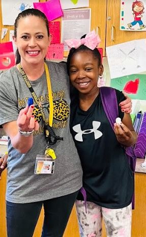 official_BESISD's tweet photo. Fourth grade learned how to design 3D objects in Tinkercad this year. 
Each class held a vote on the best design.  The winner got their design printed. 
The rest of the grade level received a 3D print chosen by Ms. Boucher and designed by LeShae Calder-4th grade
Congratulations! https://t.co/pR3HsfneiY