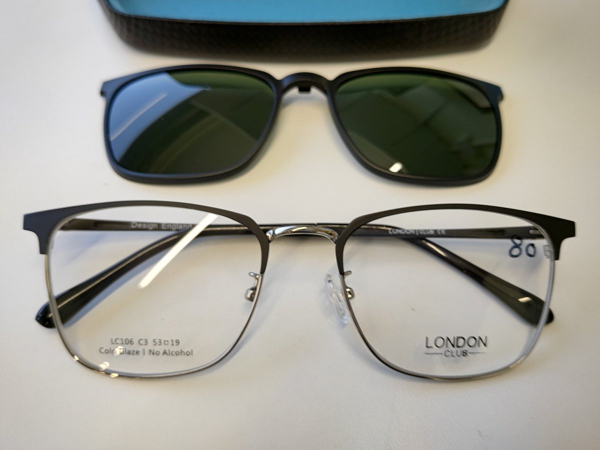 DDoptical's tweet photo. Ready for Summer? Some of our latest additions to our popular frames w/polarised magnetic clip on range. £80 inc Single Vision lenses ☀️😎

#Blackpool
FY4 5DR https://t.co/BxTnbFi2O9