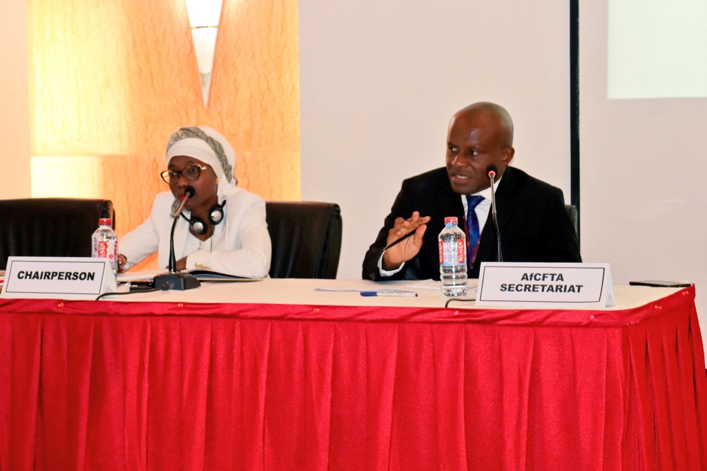 AfCFTA's tweet photo. The #AfCFTA Seventh(7th) meeting of the subcommitte on Rules of Origin commenced today in Accra, Ghana. The overall agenda of the meeting is to  discuss  the way forward for the implementation process and to share experiences on the domestication of  the AfCFTA Rules of Origin. https://t.co/ejwRou8sq5