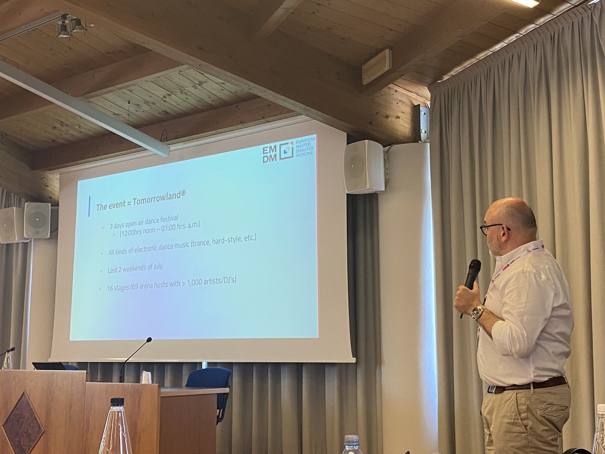 ACTINOSProject's tweet image. Be still, my beating heart.
Our task is to design the medical response to @tomorrowland.
Yes, THAT @tomorrowland.
With… the Medical Coordinator of @tomorrowland himself, Kris Spaepen…
#EMDM22
😍