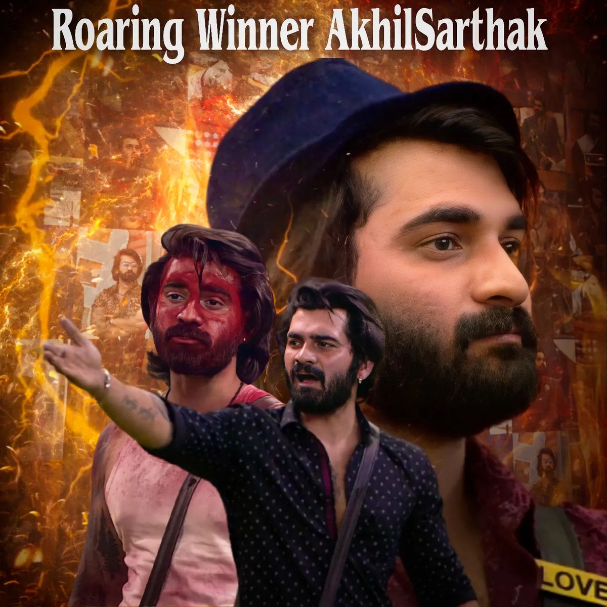 Akhinalworld's tweet photo. Akki has all qualities to win the Biggboss non stop  trophy🏆 

Roaring Winner AkhilSarthak 
#akhilsarthak 
#BiggBossNonStopTelugu 
@akhilsarthak17 https://t.co/v9Y9H409gD