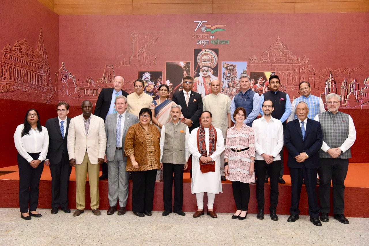 Dr. S. Jaishankar on Twitter "Delighted to join Party President