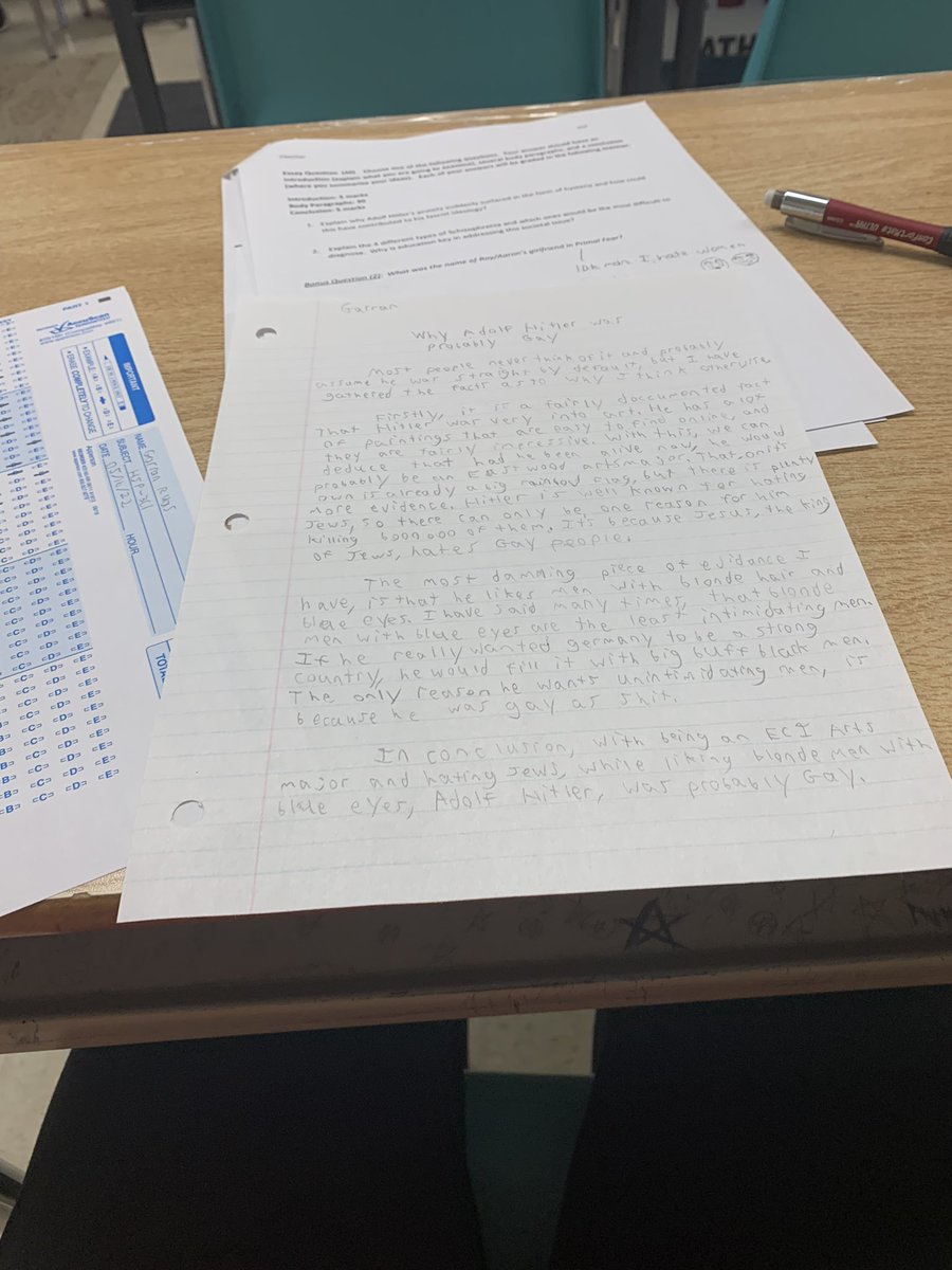 TwoFaceNBA's tweet image. Finished my Psychology test W or L ⁉️⁉️