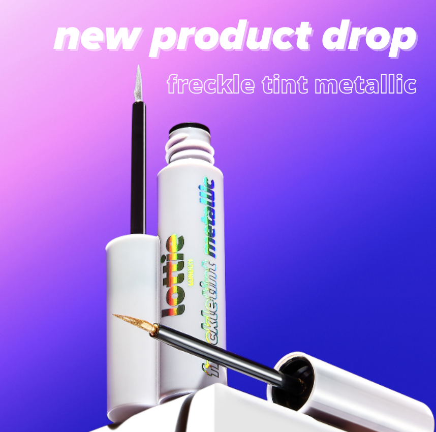 myLottieLondon's tweet photo. NEW PRODUCT ALERT! 🚨
your fave product freckle tint is now available in two metallic colours 😍
are you going for gold, or shining in silver? ✨
find them now on the official lottie website 💘
#lottie #lottielondon #lottiesquad #makeupup #newproduct https://t.co/7DJNqaFf0s