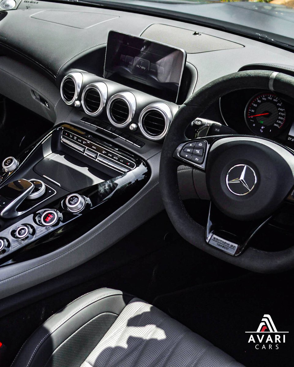 AvariCars's tweet photo. What's that in the window? A bit of Monday motivation from an incredibly rare beast in the AMG GT Edition 50, one of only 500 that will be made. This is incredibly special and we're excited to have it on the floor. 
#avaricars #amggtc #amgedition50 #amgblackseries #autogespotsa https://t.co/mqHunkbYlQ
