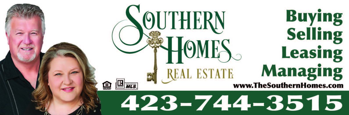 Southern Homes Real Estate is a full service real estate office with a property management specialist. They can help you buy, sell, lease and manage properties in the area. Call them for your real estate needs &amp; mention ad #ChapmanMediaTN
*Save this e-card &amp; pass along*