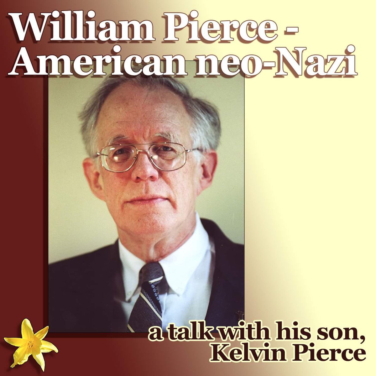 minds_opening's tweet photo. See some of the origins of the ideology that drove the #BuffaloMassacre in this interview with Kelvin Pierce, son of Turner Diaries author William Pierce. https://t.co/pSj4dUg49n