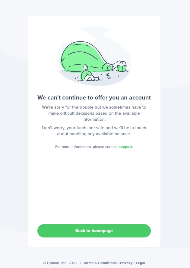 TonmoyGraphics's tweet photo. @AskUphold @ScottyInkley Hello, Uphold Team,
Thanks for giving this platform. But some days ago, I had a big problem with my uphold account. One day suddenly my uphold account logged out and after that, I can't log in again, it shows me "we can't continue the offer to you an account".
#uphold #loginerror https://t.co/OuCPosiBlX