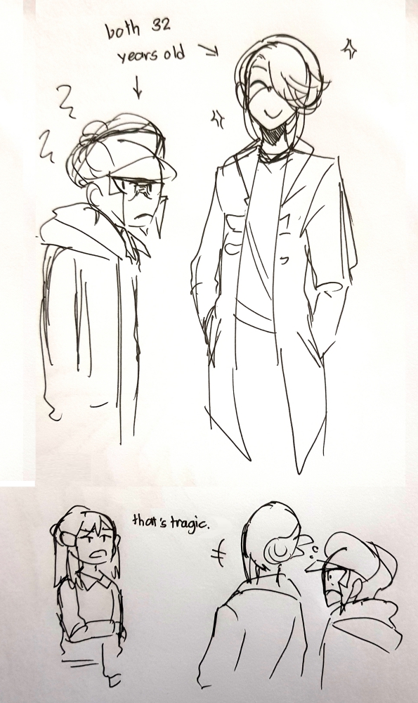 margin doodles 