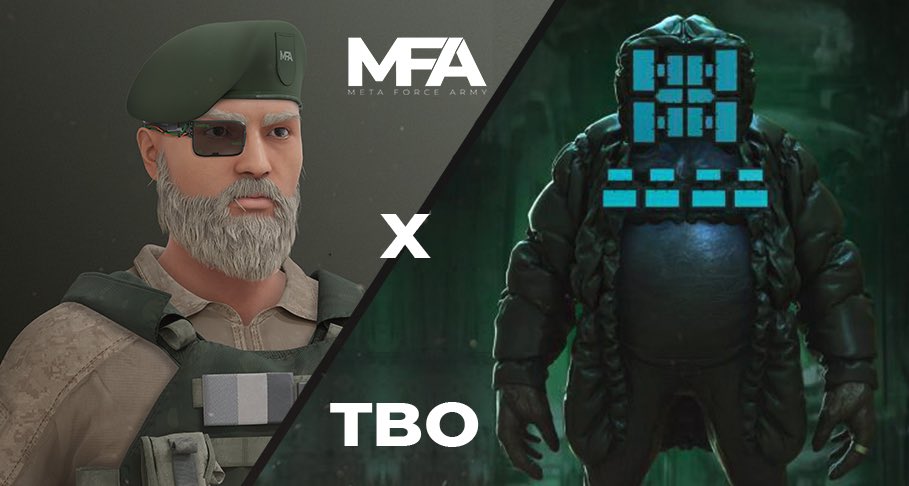 Meta Force Army (@metaforcearmy) on Twitter photo 🪖 MFA X TBO 🤖
We’ve partnered up with The Big Ones NFT to give away:
• 3 The Big Ones WL spots
• 3 MFA WL Spots
To join:
- Follow <a href="/TheBigOnesNFT/">THE BIG ONES</a> & <a href="/Ozy520/">Ozy ❤️ Memecoin $TSG</a> & <a href="/MetaForceArmy/">Meta Force Army</a>
- RT & ♥️
- Tag 3 friends
Winners picked in 24hrs 🗓
#NFT #NFTCommunity #NFTGiveaways #Web3 🪖 MFA X TBO 🤖
We’ve partnered up with The Big Ones NFT to give away:
• 3 The Big Ones WL spots
• 3 MFA WL Spots
To join:
- Follow <a href="/TheBigOnesNFT/">THE BIG ONES</a> & <a href="/Ozy520/">Ozy ❤️ Memecoin $TSG</a> & <a href="/MetaForceArmy/">Meta Force Army</a>
- RT & ♥️
- Tag 3 friends
Winners picked in 24hrs 🗓
#NFT #NFTCommunity #NFTGiveaways #Web3