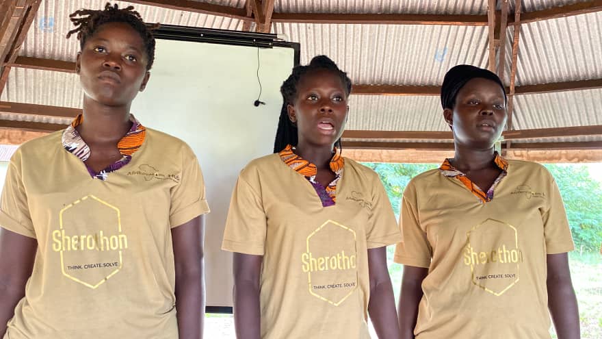 AfrikovationHub's tweet photo. Join our Sheroes! 
We're excited about the ideas that came up during the Sherothon to deliver climate justice solutions for climate-smart farming in Pakwach.
🌱Trees 4 Climate Justice 
🌱Climate Justice Jazz
🌱Women Green Fund 
Let's make the idea execution magic happen together! https://t.co/0Fh3jzystB