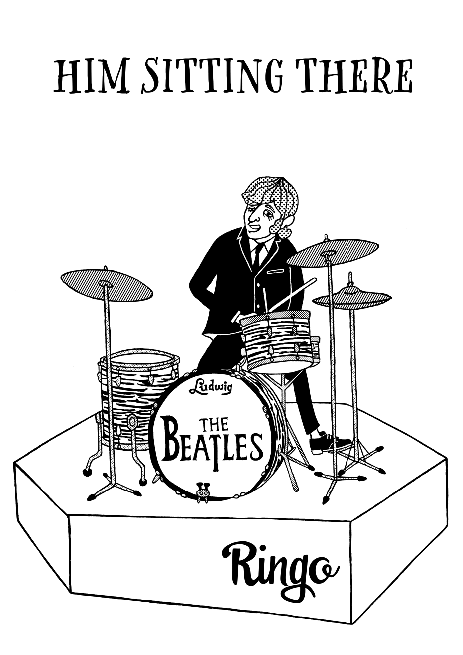 リンゴスター　RINGO STARR　ビートルズ　BEATLES ☆直筆サイン リンゴスター RINGO STARR 1989年 ワールドツアー
