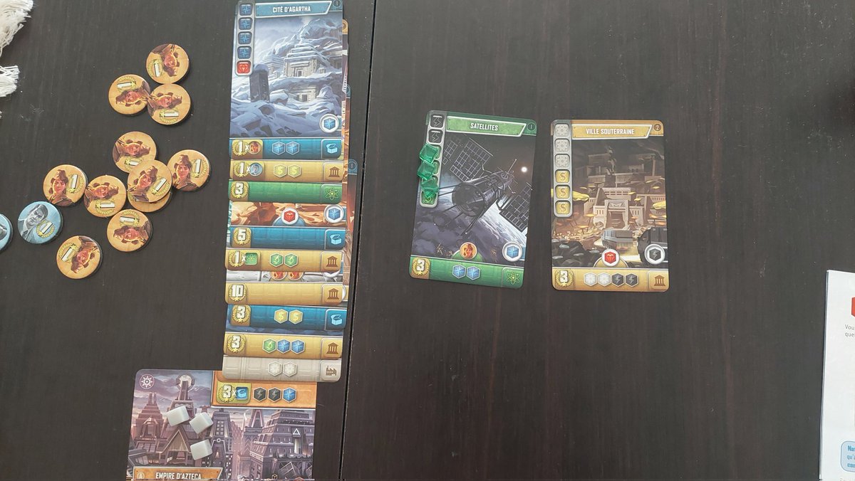 Hier aprem, petite partie de It's Wonderful World!! #j2s #boardgame #itswonderfulworld