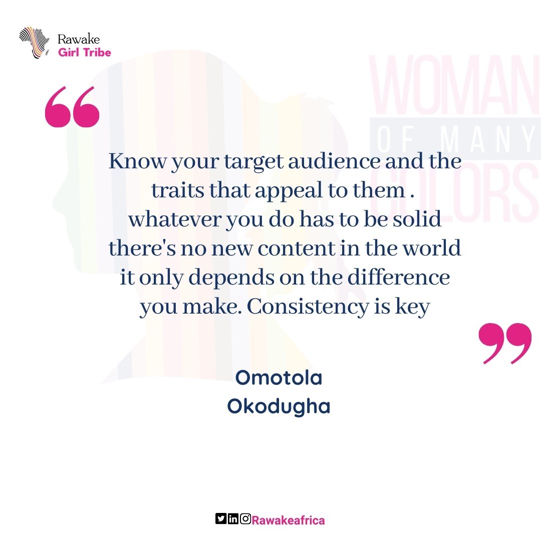 rawakeafrica's tweet photo. Catch wonderful excerpts from our WOMAN OF MANY COLOUR Cohort 

#marketing #consistency #WOMC https://t.co/oxOFMhIt7v
