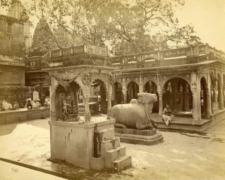 RajuBistaBJP's tweet photo. शुभ संयोग!

आज बुद्ध पूर्णिमा के पावन अवसर पर व भोलेनाथ के पवित्र दिन सोमवार को काशी में ज्ञानवापी मस्जिद में सर्वे के दौरान बाबा विश्वेश्वर नाथ ने दिया दर्शन।

बाबा विश्वनाथ के पुराने स्वरूप के प्रकटीकरण के पश्चात नंदी महाराज के भी 350 से अधिक वर्षों का इंतजार खत्म हुआ।

महादेव! https://t.co/6AiAt2kj91
