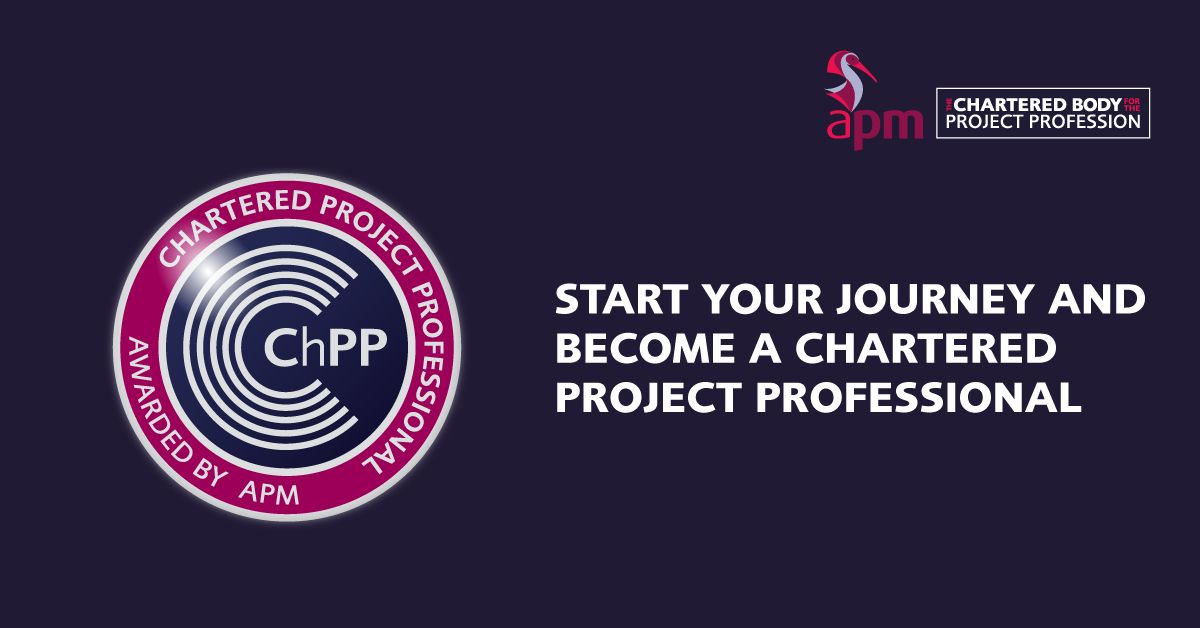 APMProjectMgmt's tweet photo. The deadline for ChPP applications is drawing near. Submit your application by Friday 20 May 2022 to be considered.
You do not need to be an APM member to apply.
Find out more here: https://t.co/WFkXcAIPgd
#getchpp #getchartered #projectmanagement https://t.co/FsTsz1Z6el