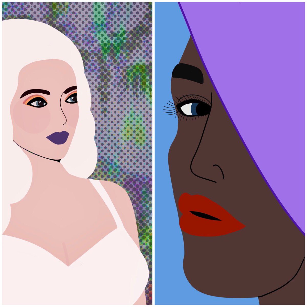 lovecarolineart's tweet photo. #nfts #nftproject #nftcollection #womeninnfts #nftwomen #fashionnftt #stylenft #nftdrop #nftcommunity
.
#LadyPops
.
#11 Agent White
1/1
https://t.co/2R0wQpdPYv
.
#14 Lavender Emotions
1/1
https://t.co/fiJHPramZv https://t.co/FDjzC1n836