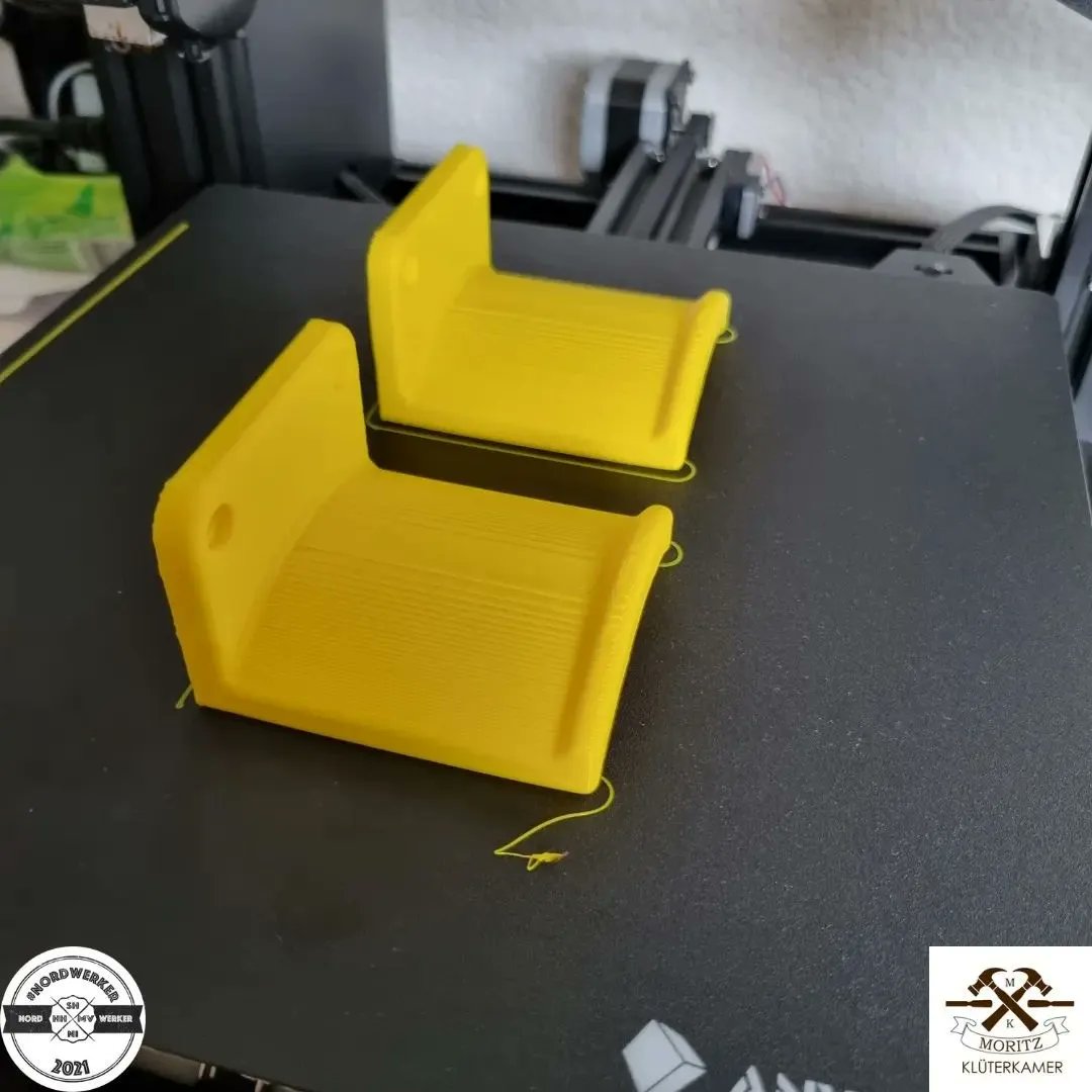 esun3dfilament's tweet photo. #Headphone ๐ง holders #3dprinted by @moritz_klueterkamer for his son ๐ using eSUN Yellow PLA+
Small 3D projects help bring a little more order to the workshop! ๐
.
#3ddruck #3d #3dprinter #3dmaterialshop #3dprint #3d #3dapplication #3ddiy #3dmaker #3dlover #tech #creative https://t.co/7VhNO56MaT