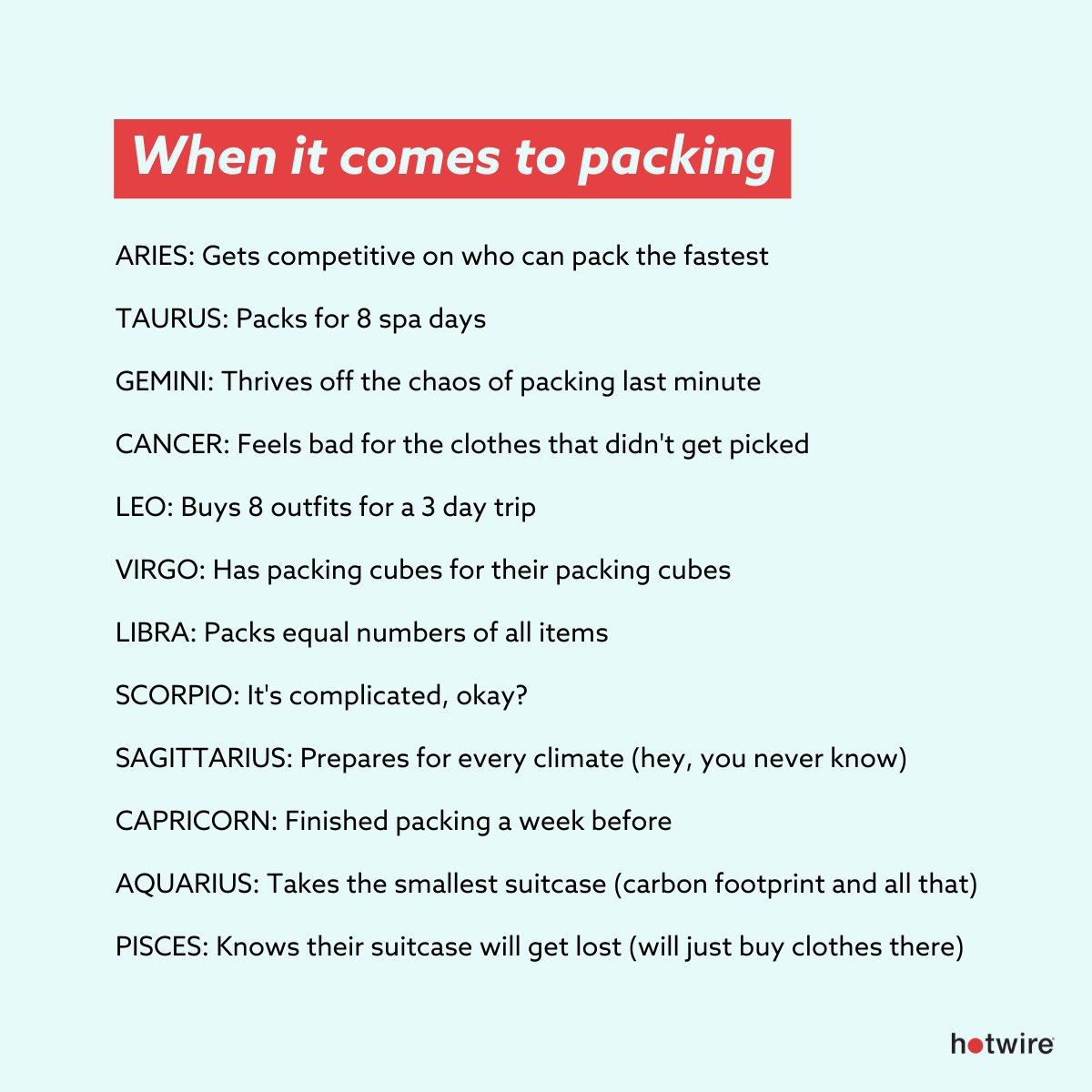 Bottom line, go somewhere 😎