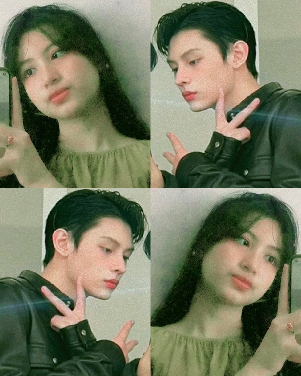 LEOVUlTTON's tweet photo. Another disposable grain mirror selcas (+the inverted) w/ my future hubby James and my cutie son Justin Jay✨💗

/jk cause I love dreaming #never_stop_dreaming 🫦🫶🏻

#AESD #aeonselcaday #one_year_of_aesd #tA #TraineeA #TraineeA_JAMES #TraineeA_JJ #JJames @trainee_a https://t.co/EzZD2oSxIT