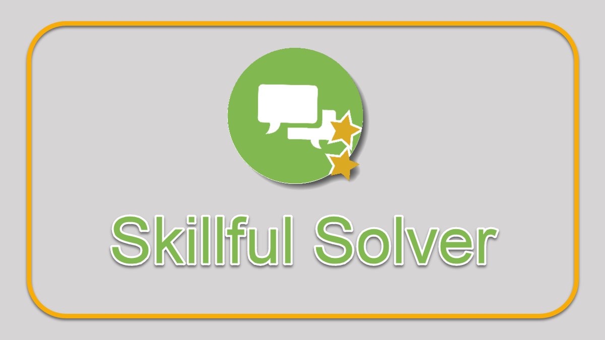 Just earned my skillful solver badge from <a href="/SAPCommunity/">SAP Community</a> ... on a question about iRPA (really SAP Process Automation) ... keep the questions coming 🤗

answers.sap.com/questions/1363…
