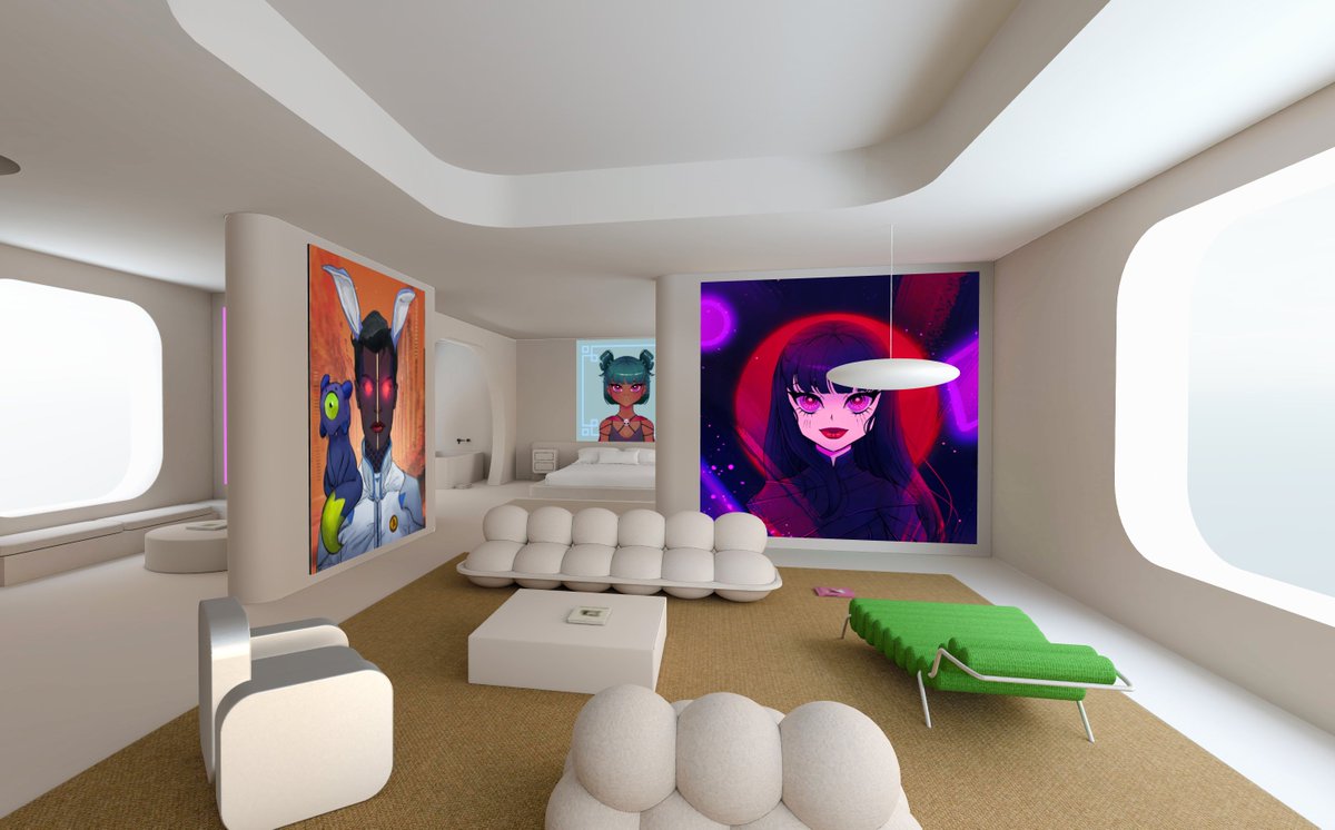 Atelier_09's tweet photo. In order of our Betsy crossover piece with @VesselFLOW we als made a smol #Tezos gallery with @oncyber newest space.

💜 Visit it here: https://t.co/zMDYS647Jb https://t.co/zV7MYCSno1