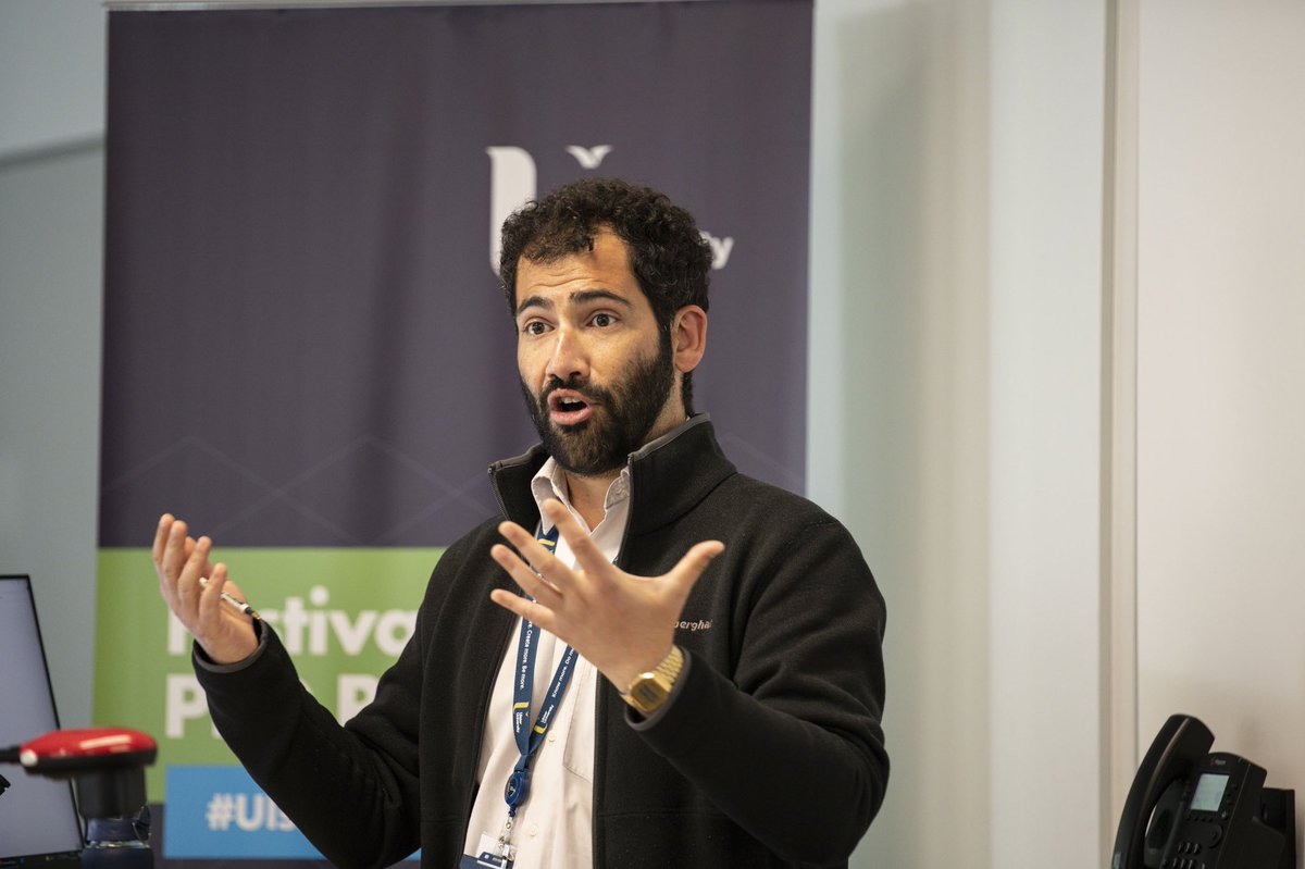 Our PhD Researchers from <a href="/UlsterBizSchool/">Ulster University Business School</a> presenting their research at Belfast campus #UlsterPhDFest - well done Daniel Hsiang Hsu, Isaac Krofa &amp; Rachael Singleton! Thanks to @omasriful for chairing