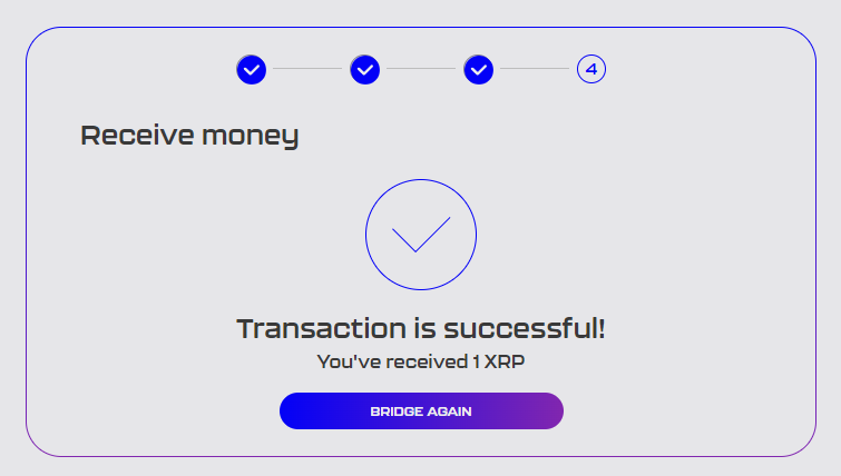 Our bridge with <a href="/Allbridge_io/">Allbridge</a> and <a href="/WrappedFi/">wrapped.com</a> is fully functional and MetaMask is successfully integrated. As a bonus, we decided to add <a href="/BNBCHAIN/">BNB Chain</a> along with <a href="/ethereum/">Ethereum</a> as well. We will continue to test it out and will let you know when it's live. 

We will always keep building.