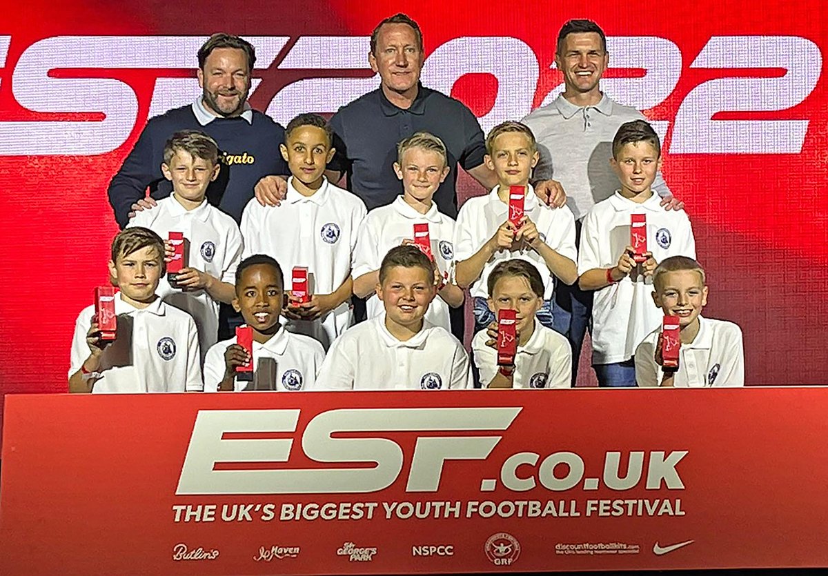 BTFC_HUB's tweet photo. A massive Big-Up to our @BTFC_COLTS U10's who reached the semi-finals of the recent ESF Tournament at Butlins. Well done to everybody involved. #BTFC #BTFCColts #ACommunityClub https://t.co/oPOiv0yGNS
