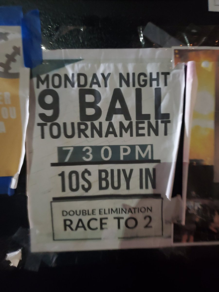 SheGAllin's tweet photo. See yall #TONIGHT \☆/
#MyBestieSaidImDueForAWin
#PoolTourney
#NineBall
#EastSD
#COOCOOclub https://t.co/g3yvhKP8cX