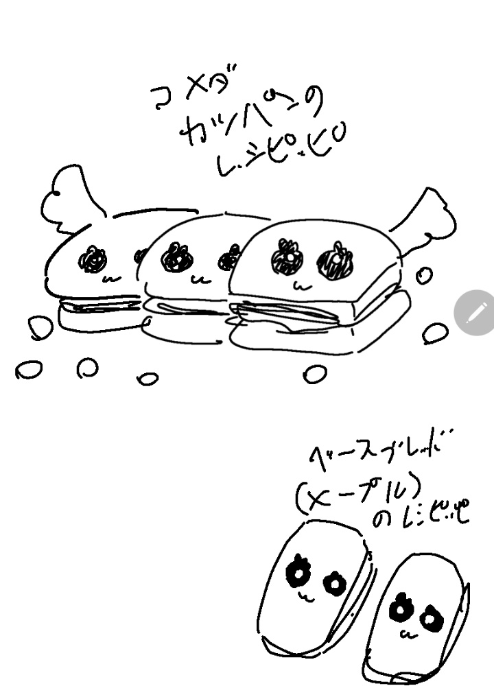 きょうたべたものレシピッピ化 