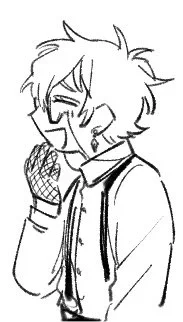 これは描いたけど消すことになってしまった、なんならイヤーカフ描き忘れてるアイク 