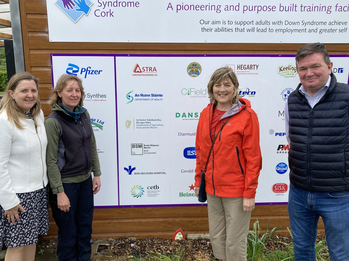 Down Syndrome Cork (@dscork) on Twitter photo We were delighted to be visited last week by Clare Gormley from <a href="/agriculture_ie/">Dept of Agriculture, Food and the Marine</a>
The Department have been huge supporters of the Field of Dreams from the beginning. It is safe to say that without them, we wouldn't be here.
Thanks Clare...come back anytime! We were delighted to be visited last week by Clare Gormley from <a href="/agriculture_ie/">Dept of Agriculture, Food and the Marine</a>
The Department have been huge supporters of the Field of Dreams from the beginning. It is safe to say that without them, we wouldn't be here.
Thanks Clare...come back anytime!