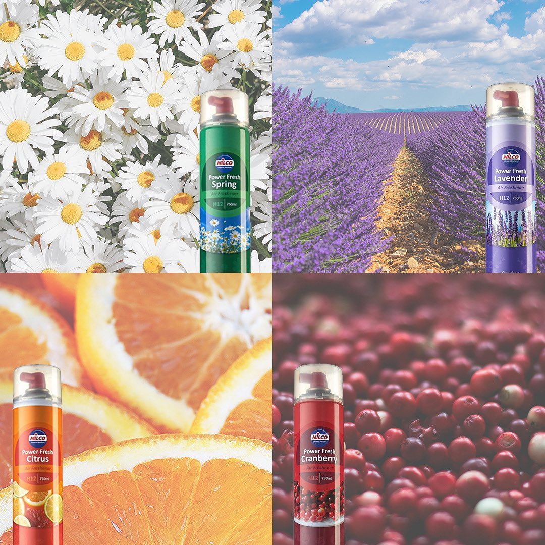 💚 Spring ⠀
💜 Lavender ⠀
🧡 Citrus ⠀
❤️ Cranberry ⠀
⠀
Which one do you choose? ⠀
⠀
Find your favourite in our housekeeping range 👉 loom.ly/Xd6aEQE

#nilco #cleaning #homecare #hinch #spring #lavender #citrus #cranberry #scent #home
