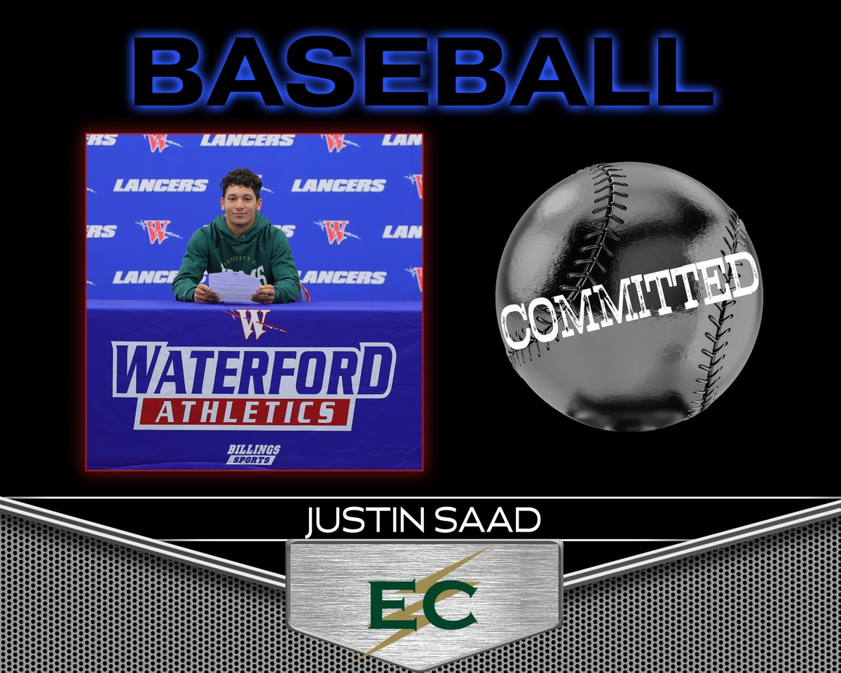 Waterford Athletics (@lancer_sports1) on Twitter photo Congratulations to <a href="/lancer_sports1/">Waterford Athletics</a> Justin Saad on his commitment to continue athletics at <a href="/ElmsBlazersBSB/">Elms College Baseball</a> in the sport of baseball! <a href="/WPS_CT/">Waterford Schools</a> <a href="/GoECCAthletics/">ECC Athletics</a> <a href="/ciacsports/">CIAC Sports</a> <a href="/TheDayCTsports/">The Day sports</a> <a href="/GameTimeCT/">GametimeCT</a> Congratulations to <a href="/lancer_sports1/">Waterford Athletics</a> Justin Saad on his commitment to continue athletics at <a href="/ElmsBlazersBSB/">Elms College Baseball</a> in the sport of baseball! <a href="/WPS_CT/">Waterford Schools</a> <a href="/GoECCAthletics/">ECC Athletics</a> <a href="/ciacsports/">CIAC Sports</a> <a href="/TheDayCTsports/">The Day sports</a> <a href="/GameTimeCT/">GametimeCT</a>