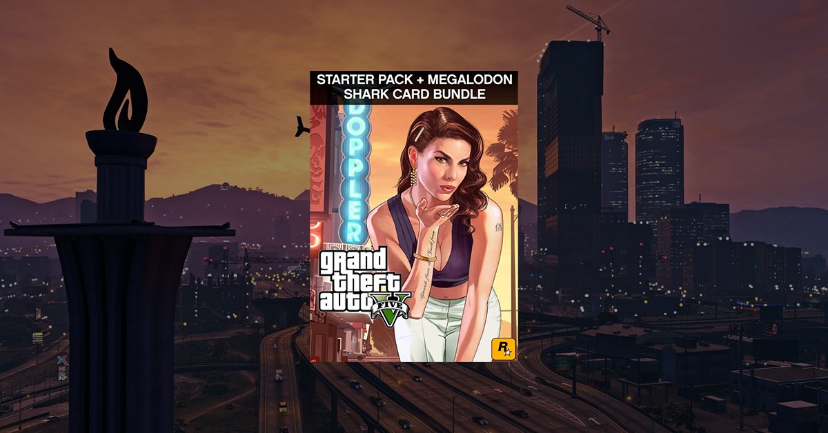 GRAND THEFT AUTO V: PREMIUM EDITION &amp; MEGALODON SHARK CARD PAKETİ 🎁⁠
⁠
*Grand Theft Auto V⁠
*Grand Theft Auto Online⁠
*Criminal Enterprise Başlangıç Paketi⁠
*GTA Online'da 8.000.000 GTA$⁠
⁠
🏷️ /ALLYOUCANPLAY KODU İLE;⁠
⁠
-48%⁠
⁠
bit.ly/MEGAGTAV⁠
⁠
⁠#gtaV